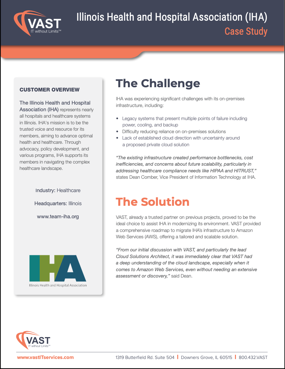 IHA case study